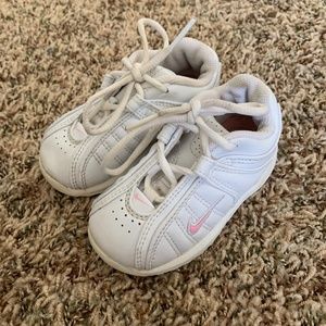 Nike’s - Pink & White Little Girl